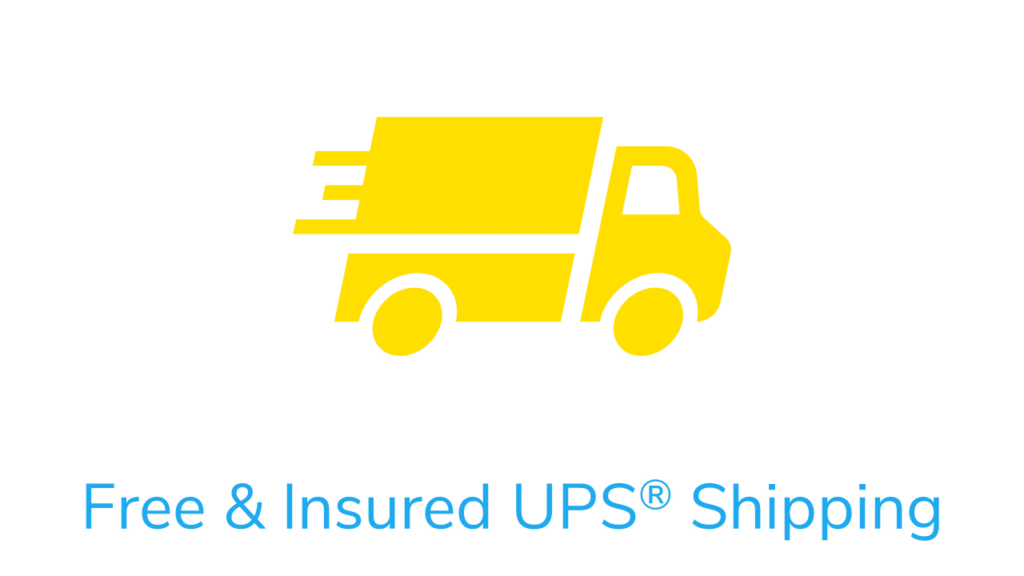 Free and Insured Shipping