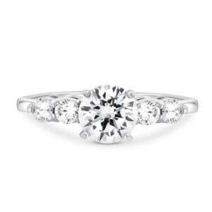 Four of Diamonds Engagement Ring (0.44 carats) 14kt White