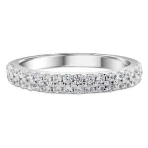 Twice Delighted Wedding Ring (0.50 carats) 14kt White