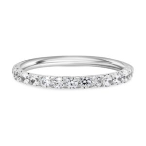 Classic Shared-Prong Wedding Ring (0.45 carats) 14kt White