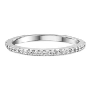Classic U-Prong Wedding Ring (0.23 carats) 14kt White