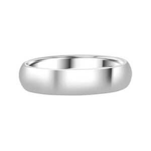 Rounded Comfort Fit Gent's Band (5 mm)