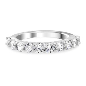 Shared-Prong Diamond Ring (1.10 carats) 14kt White