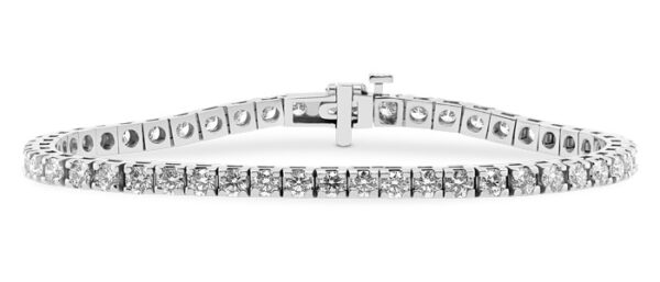 Classic Diamond Tennis Bracelet (5 carats) Platinum