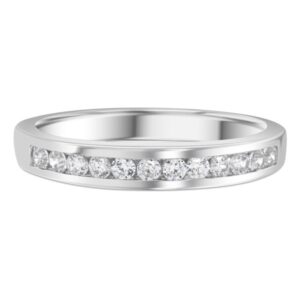 Classic Channel Wedding Ring (0.25 carats) 14kt White
