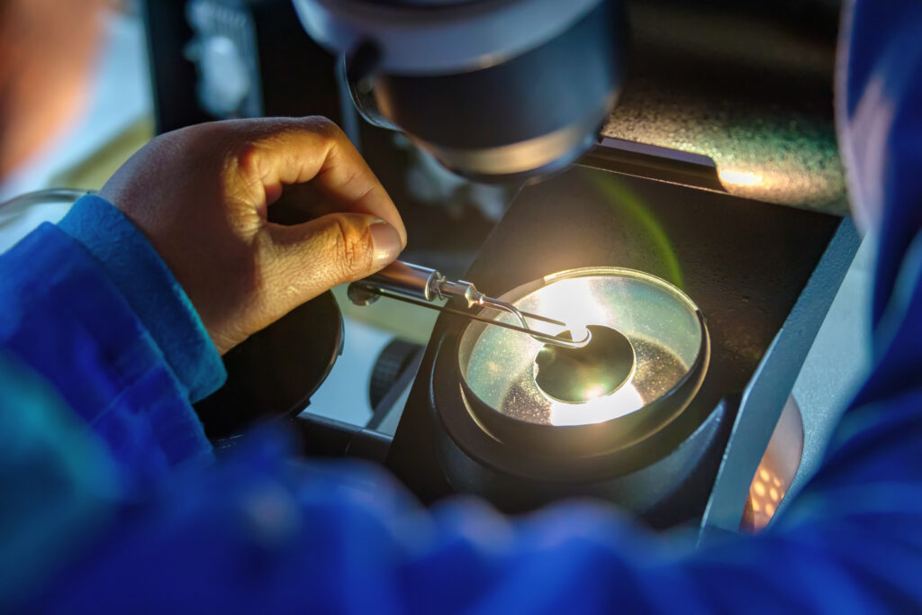 Example of machine used to distinguish between lab grown diamonds and natural diamonds