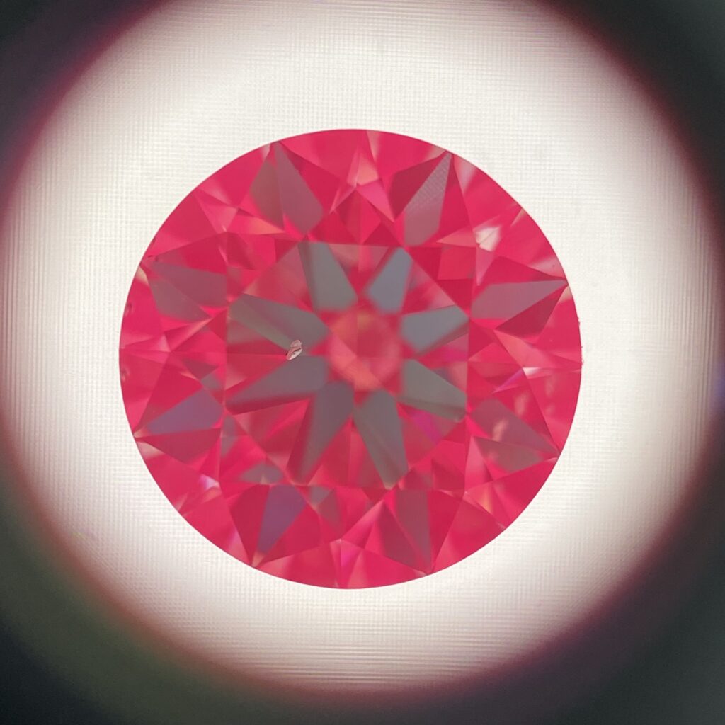 2.78 carat under IDEAL Scope