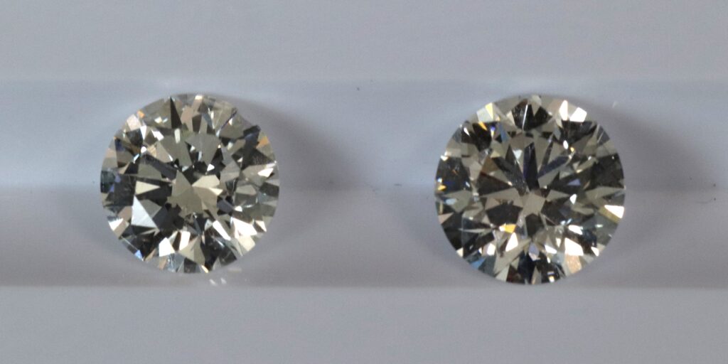 SI1 versus VVS2 Diamond