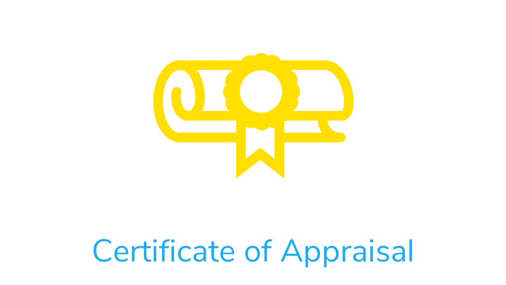 Certificate-of-Appraisal