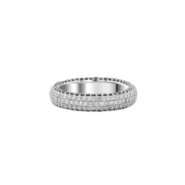 Checkerboard Diamond Eternity Ring (2.83 carats)