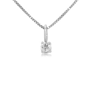 Classic Solitaire Pendant (Lab-Grown)