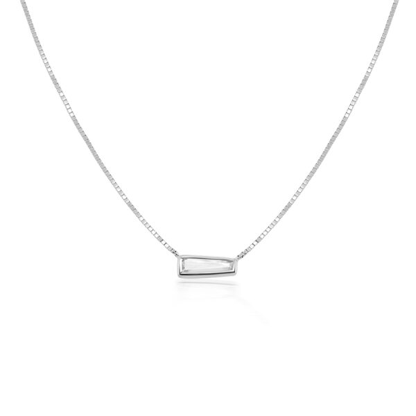 Tapered Baguette Necklace (0.25 carats)