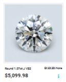 1.07 carat J/VS2 Round Diamond