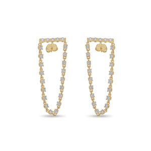 Diamond Dangle Earrings (1.40 carats)