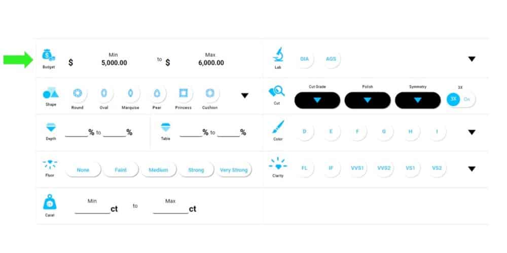 How to buy an engagement ring (step 1): set a comfortable budget