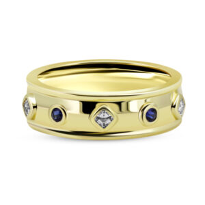 Ladies’ Comfort-Fit Bezel Band (0.19 carats total)