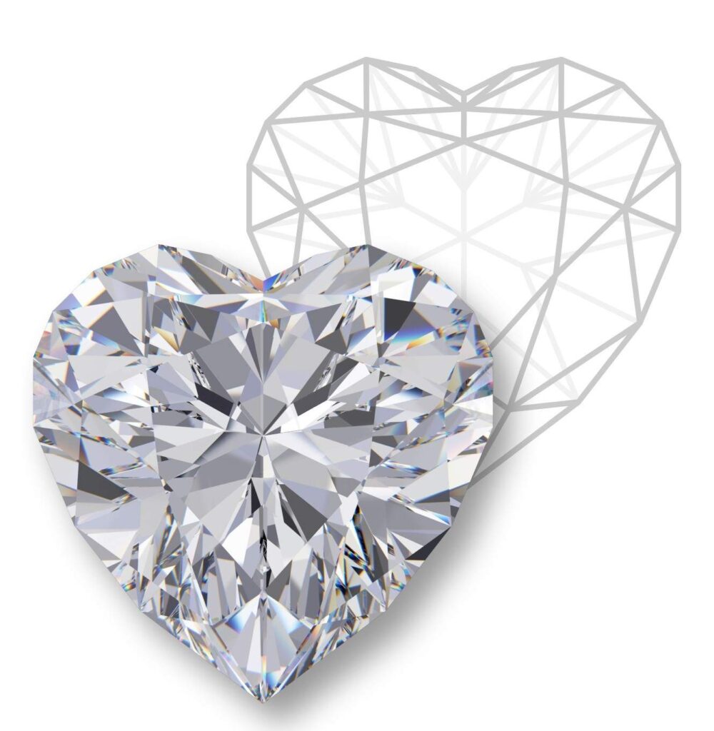 Heart-shape diamond