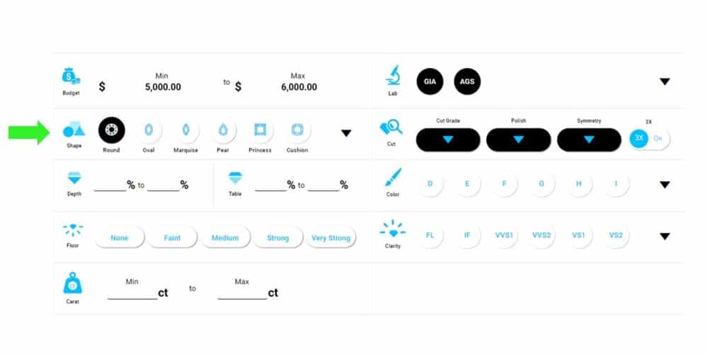How to buy an engagement ring (step 3): pick your center diamond's shape