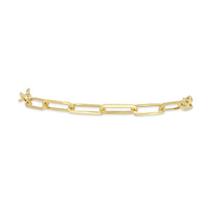 Paperclip Bracelet (14kt Gold)