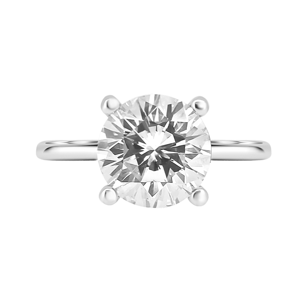 4-Prong Solitaire Engagement Ring