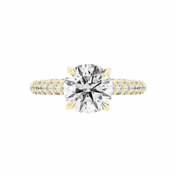 Round-Brilliant Diamond Engagement ring Example