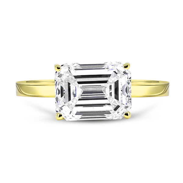 Emerald-Cut Engagement ring Example