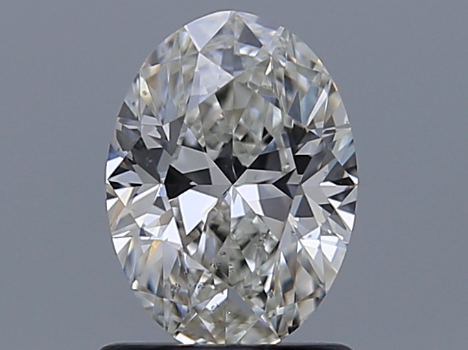 Oval Diamond with a noticeable bowtie