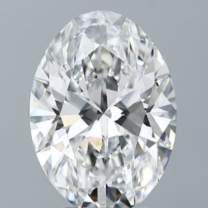 3.81 carat GIA Graded Lab-Grown Oval Diamond