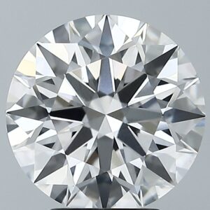 3.32 carat GIA Graded Lab-Grown Round Diamond