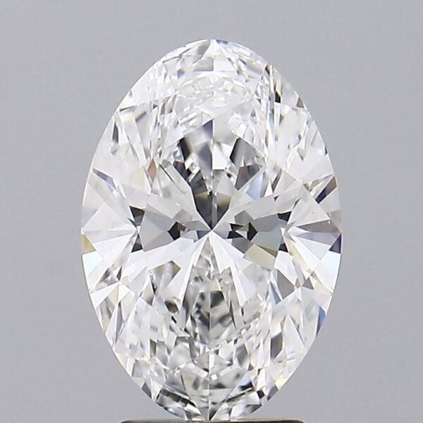 2.90 carat IGI Graded Lab-Grown Oval Diamond