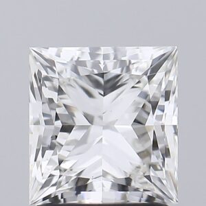 2.01 carat GIA Graded Lab-Grown Princess-Cut Diamond