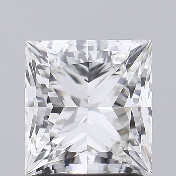 2.01 carat GIA Graded Lab-Grown Princess-Cut Diamond