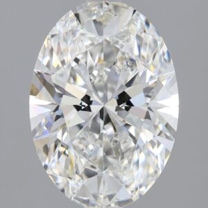 2.16 carat IGI Graded Lab-Grown Oval Diamond