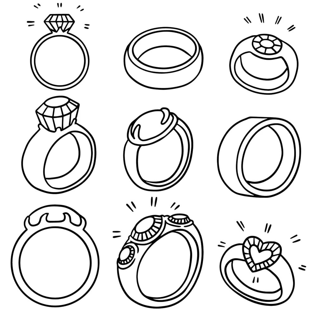 What does an Engagement Ring look like? There are so many different styles!