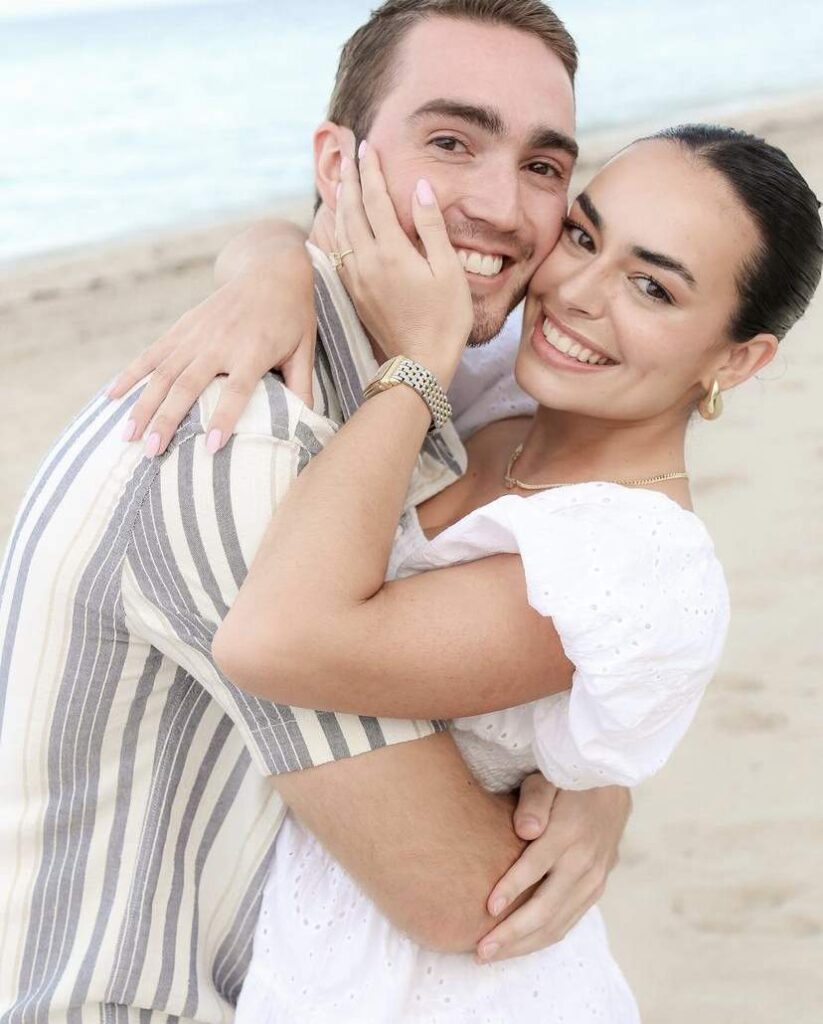 Andrea didn't come with Farid to pick her ring, but she gave him a ton of guidance beforehand.