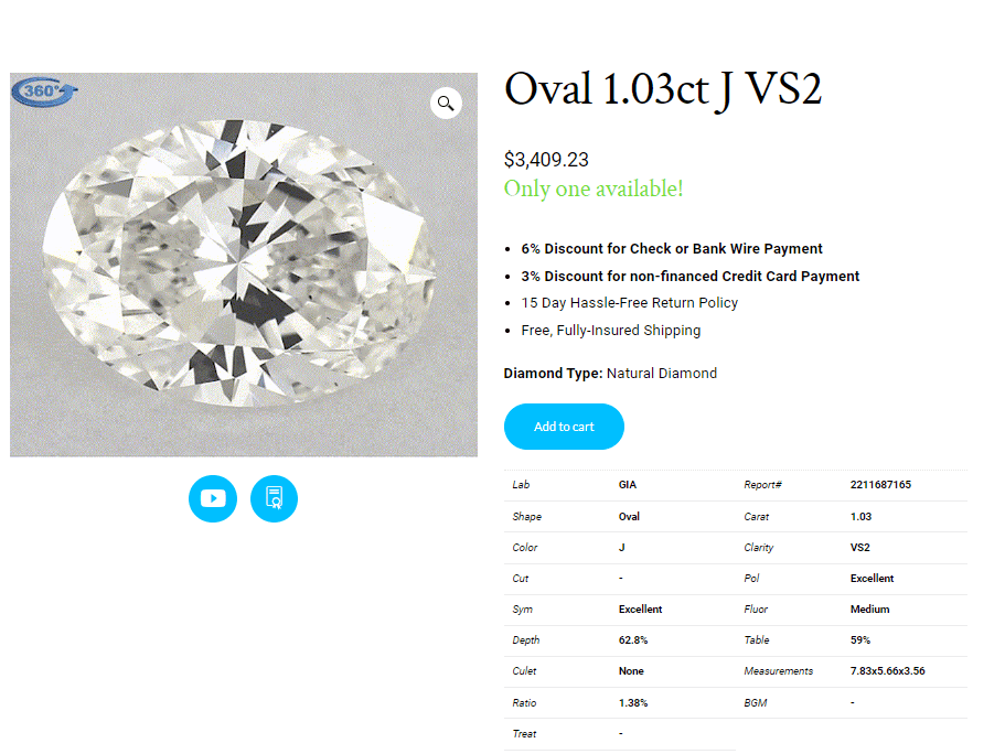 Oval Diamond for way under 5000