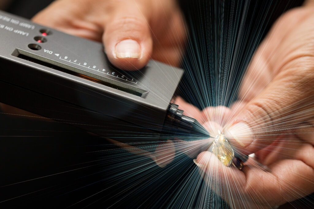 ask your jeweler to test your diamonds