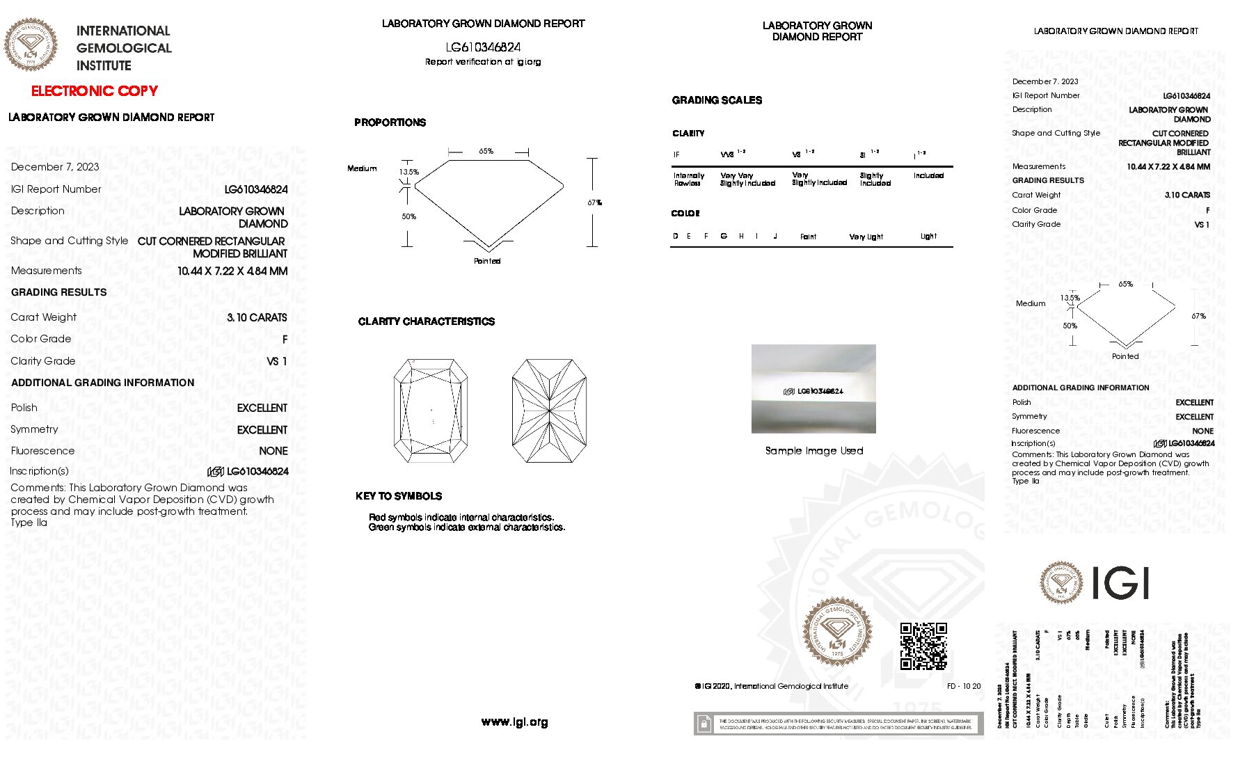 Terry Matlick's Engagement Ring - Image 2