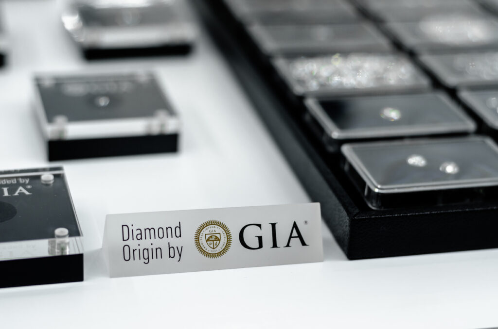 Diamonds graded by reputable labs like the GIA are the best choice for your ring