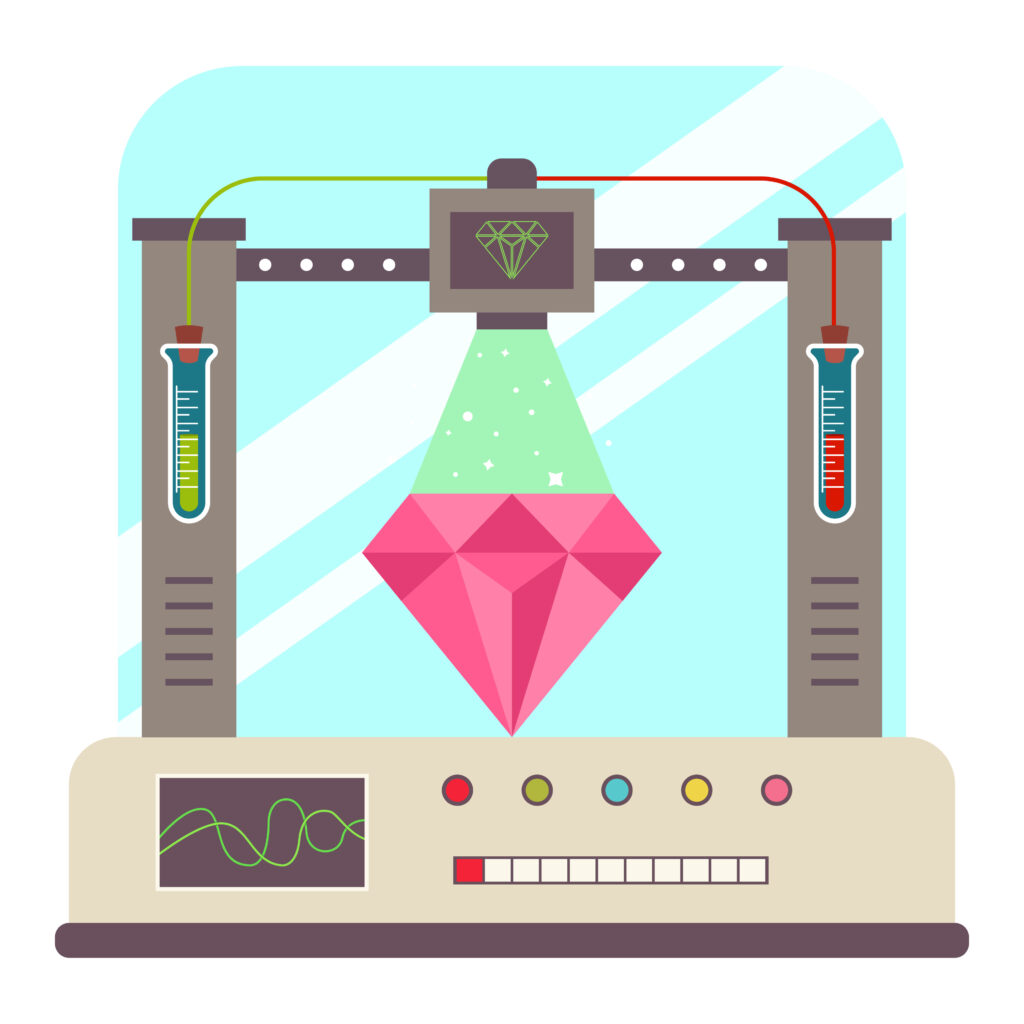 Lab-grown diamonds are taking over the market. They are the most popular trend of 2024.