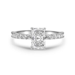 My Other Half Engagement Ring Setting (0.57 carats) front view