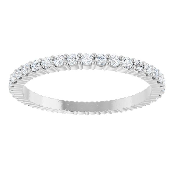 Classic Shared-Prong Eternity Ring (0.51 - 0.56 carats)