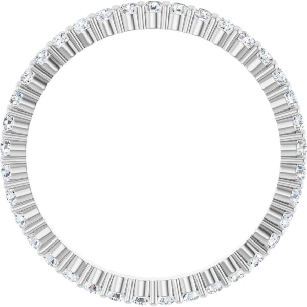 Classic Shared-Prong Eternity Ring (0.51 - 0.56 carats)
