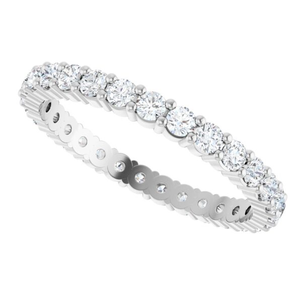 Classic Shared-Prong Eternity Ring (0.52 - 0.58 carats)