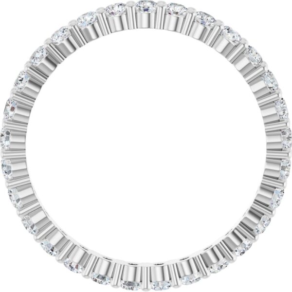 Classic Shared-Prong Eternity Ring (0.52 - 0.58 carats)