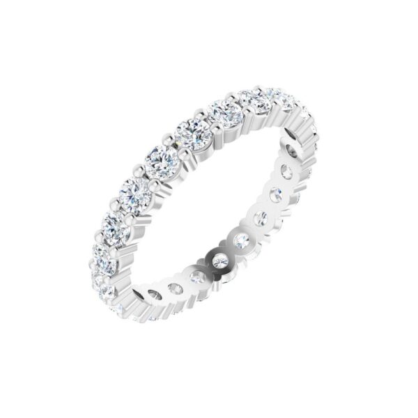 Classic Shared-Prong Eternity Ring (0.53 - 0.58 carats)