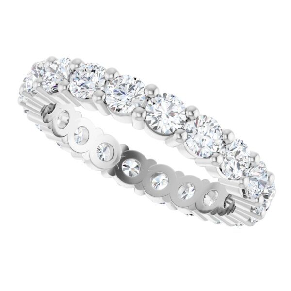 Classic Shared-Prong Eternity Ring (0.54 - 0.60 carats)
