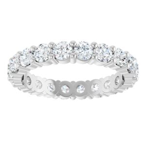 Classic Shared-Prong Eternity Ring (0.54 - 0.60 carats)