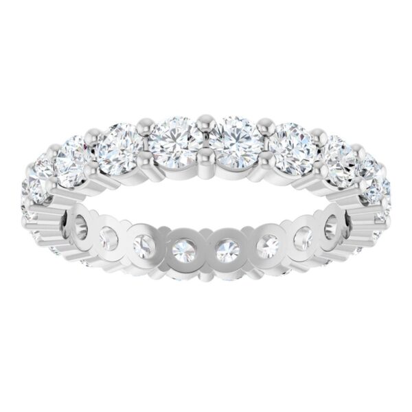 Classic Shared-Prong Eternity Ring (0.54 - 0.60 carats)