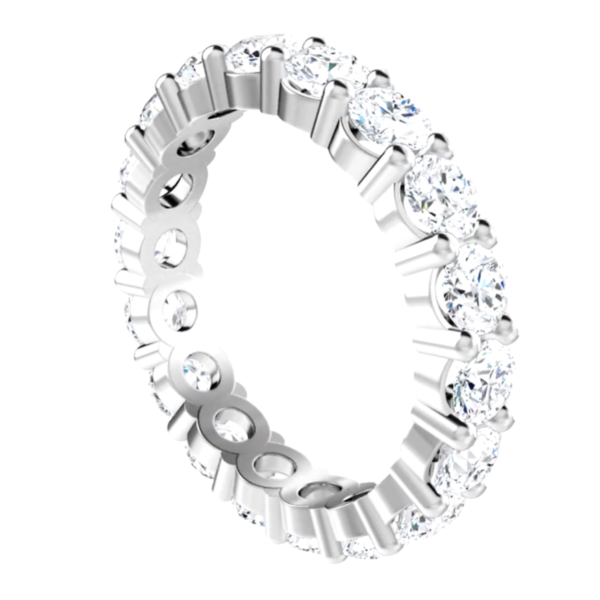 Classic Shared-Prong Eternity Ring (0.56 - 0.63 carats)